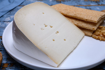 Cheese collection, Dutch hard white goat cheese