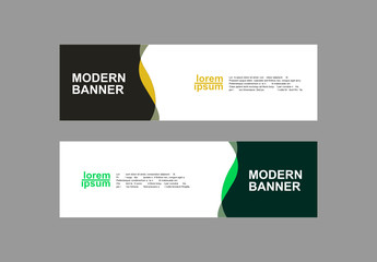 vector abstract design banner web template