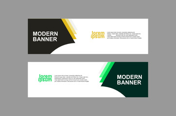 vector abstract design banner web template