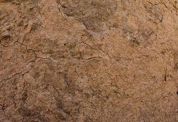 soil cracked background, land in dry season , Dried cracked earth soil ground texture background