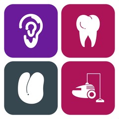 Set of 4 Universal Pixel Perfect Icons