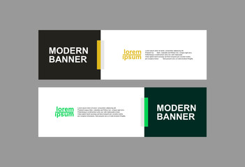 vector abstract design banner web template