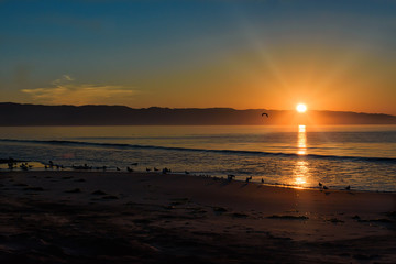Fototapeta na wymiar California Sunrise