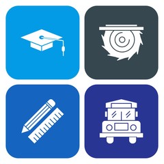 Set of 4 Universal Pixel Perfect Icons