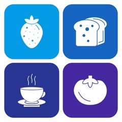 4 Simple Universal Related Color Icons