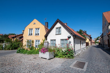 Sweden Gotland Visby old town