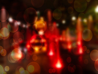 motion blurred in different shades of colors.