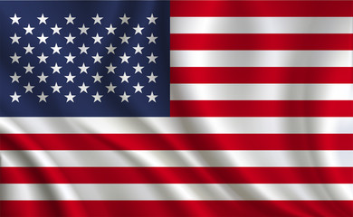 Naklejka premium American Flag background