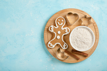 Christmas baking concept