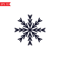 Snowflake icon Vector
