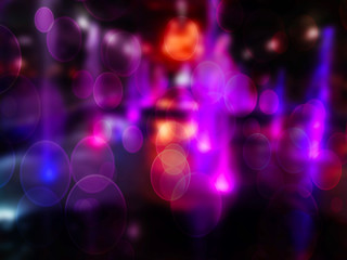 motion blurred in different shades of colors.