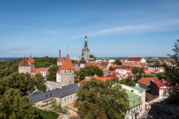 Fototapeta premium Old Town Tallinn, Estonia.