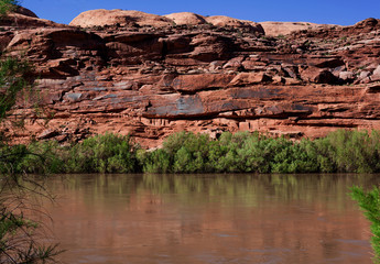 Colorado River at Moab, Utah