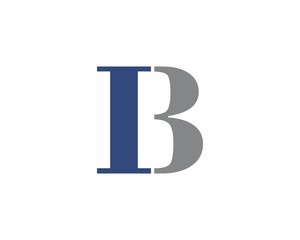 IB OR BI Letter Logo Icon 001