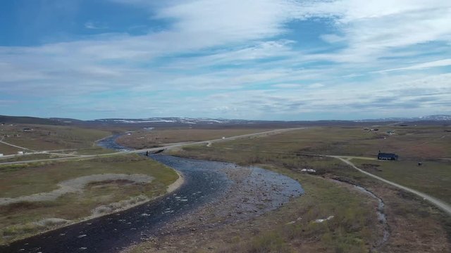 Fluss in Finmark