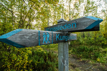 Sweden Abisko national park hiking Kings road - 302245116