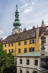 Obraz premium medieval Michael's Gate in bratislava center