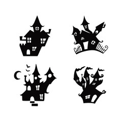 Abandoned Home, Abandoned Home Halloween Vector