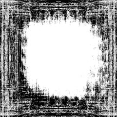 Scratched Frame. Grunge Urban Background Texture Vector. Dust Overlay. Distressed Grainy Grungy Framing Effect. Distressed Backdrop Vector Illustration. EPS 10.