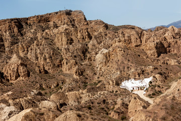 Vistas de Guadix, Granada. España