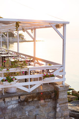 Cozy very beautiful cafe Bulgaria, Nessebar