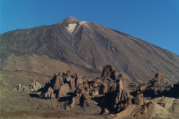 Teide, an inactive volcano in Tenerife (Spain)