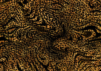 leopard skin pattern
