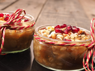 Turkish sweets Ashura