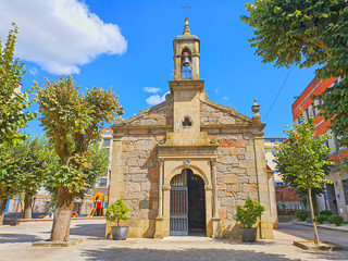 Porrino Chapel and city square