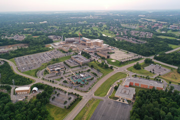 Hospital Construction Aerial