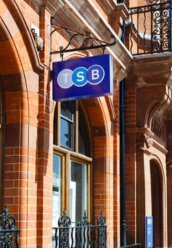 TSB sign, Trustee Savings Bank