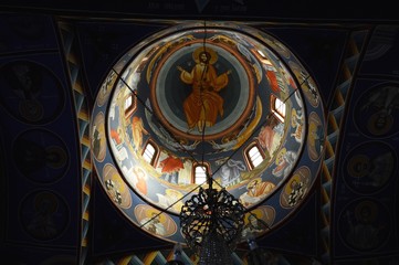 the interior of the orthodox church