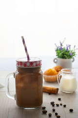 Coffee cup chocolate Natural magdalen