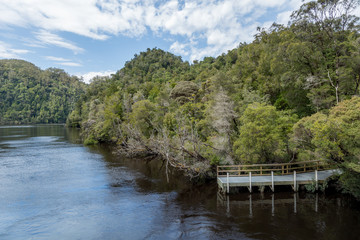 Fototapeta na wymiar Gordon River West Coast Tasmania Australia