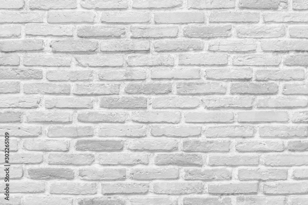 Aufkleber white brick wall texture design. empty white brick background for presentations and web design. a lo
