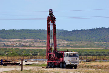 surveys and drilling machinery for geological studies