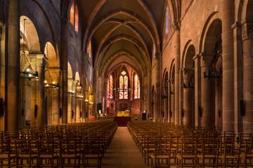 Fototapeta premium Kathedrale in Saint-Dié-des-Vosges