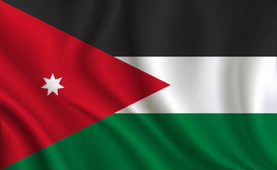 Jordan Flag background