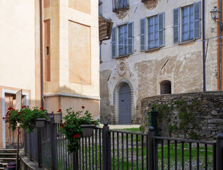 noble palaces in a village of ancient origins