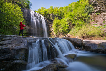 Suuçtu Waterfall in Bursa, Turkey