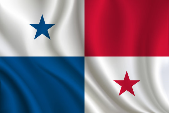 Panama Flag background