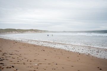 Scotland sea surf