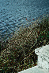 blue water background