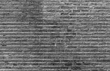 Brick wall. Grey brick wall as abstract background.