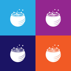 cauldron icon.Element of popular magic icon. Premium quality graphic design. Signs, symbols collection icon for websites, web design