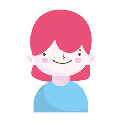 cute little boy character portrait, children