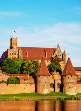 Castle of the Teutonic Order in Malbork, Pomeranian Voivodeship, Poland