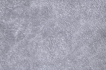 Fototapeta na wymiar Close-up fabric towel abstract gray colour abstract pattern texture background, top view highly detailed resolution. copy space & surface for any design.