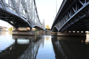 Fototapeta premium Pont ferrovière appelé 