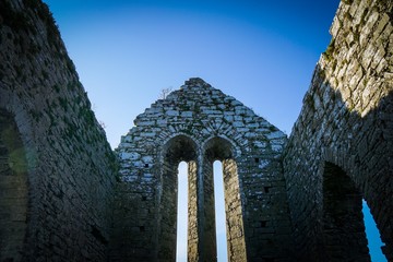 ruins of church